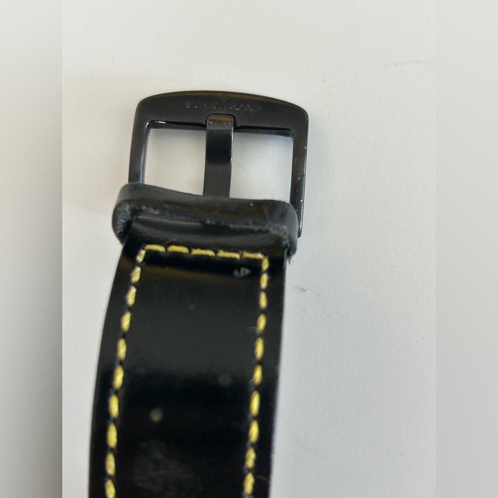 Black and Yellow Men's Watch - Picture 6 of 7